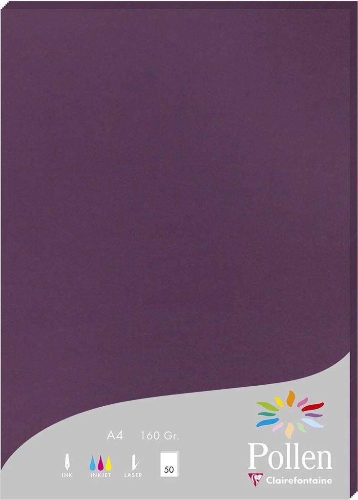 Pack 50 Blatt Papier Pollen,