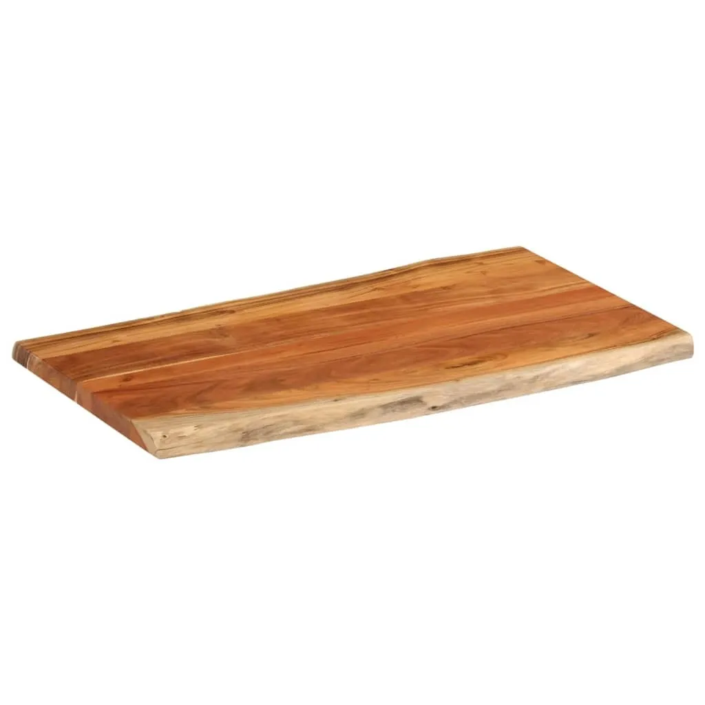 Piano Legno Massello Acacia 100x60x2.5 cm SYFAX™ | Fai da Te Premium