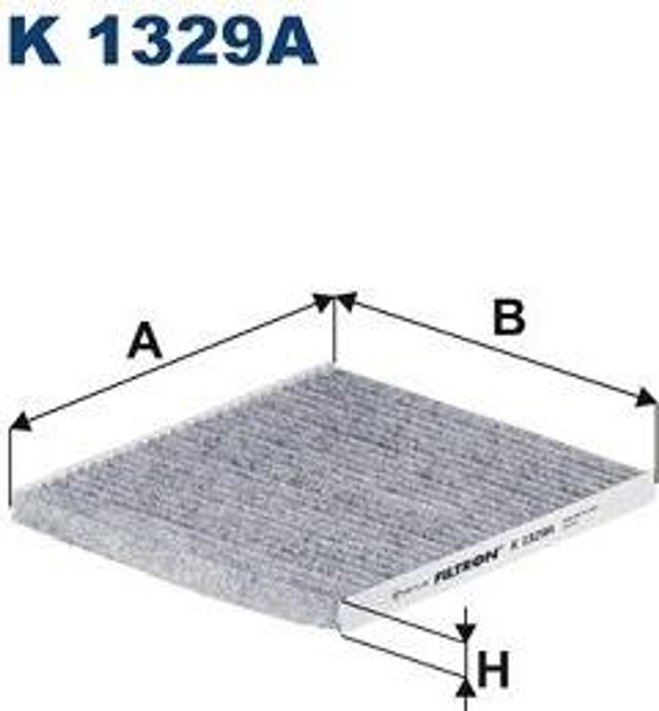 FILTRON K 1329A Innenraumluftfilter OE 971334L000 kompatibel mit Rio, Accent