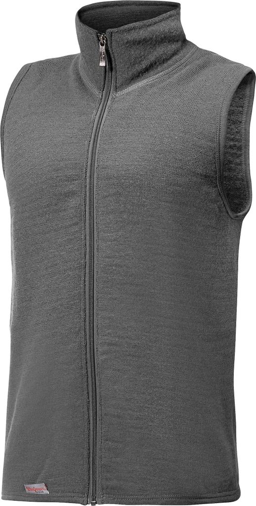 Woolpower Vest 400 Strickweste / Merino Weste Grey Größe S Produktbild 
