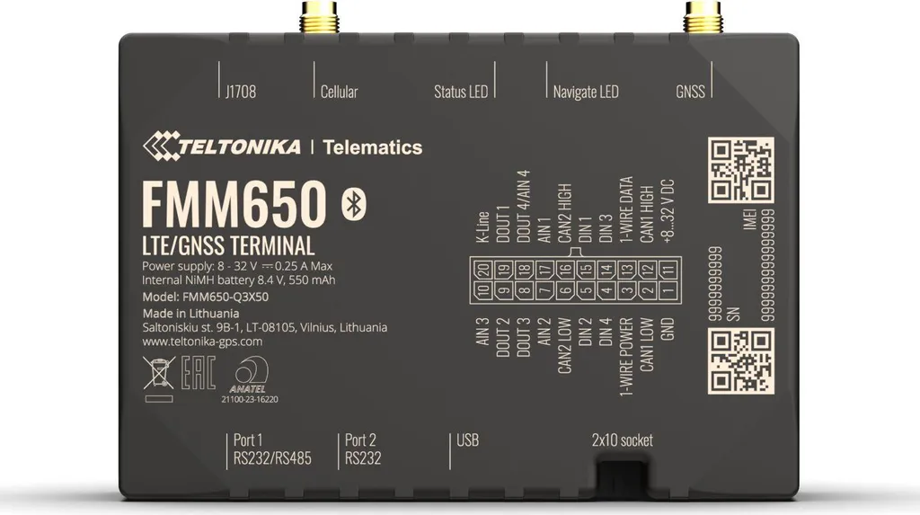 Optimisez votre Logistique avec le Traceur GPS 4G Teltonika FMM650 Pro