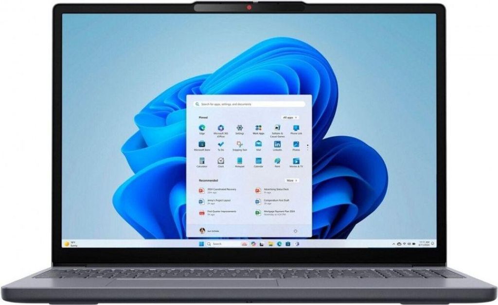 IdeaPad Slim 3 16IRH10, Luna Grey, 16 Zoll, WUXGA, IPS, Produktbild 