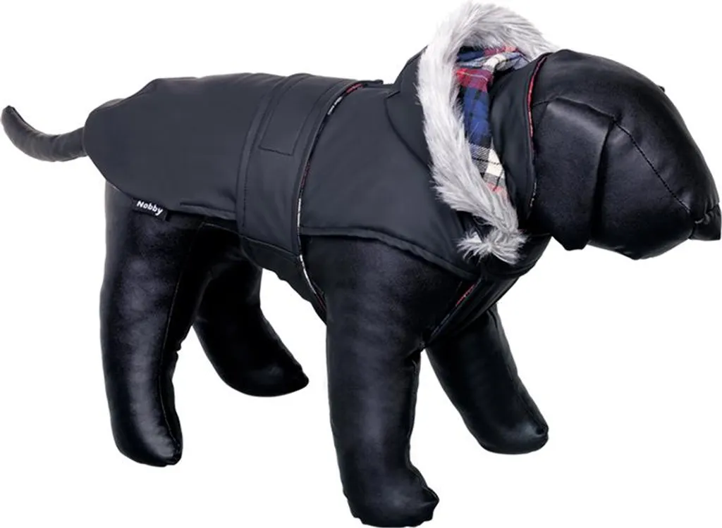 Manteau pour chien Nobby Marian noir longueur 70 cm - Protection hiver