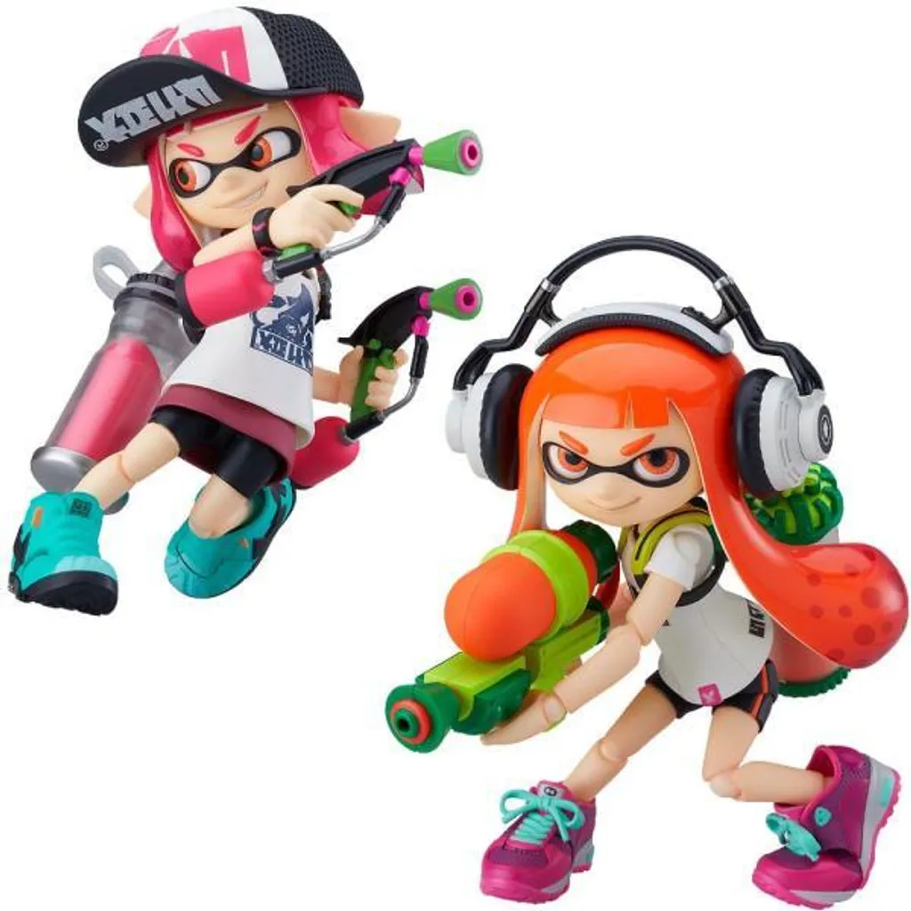 Figurine Figma Splatoon Girl DX Edition pour diorama de jeu vidéo - 16