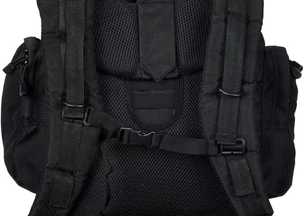 Sac à dos Mil-Tec Commando 55L Noir - Multifonction et Imperméable - 6