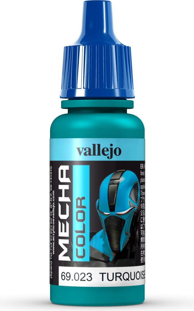 Vallejo Mecha Color 023 Turquoise 17ml Airbrushfarbe