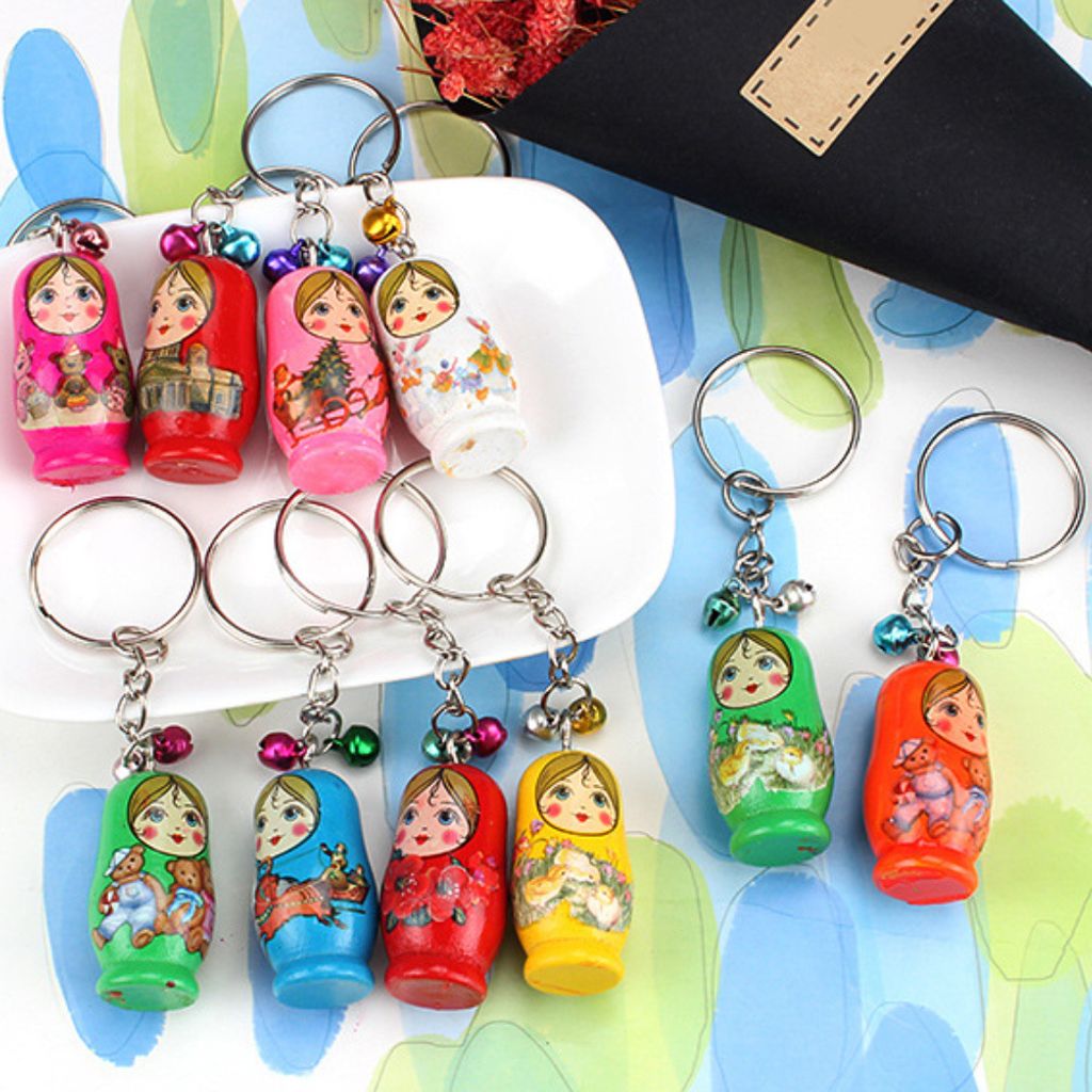 Zufällige Farbe 12 Teile/satz Russische Nesting Dolls Produktbild 