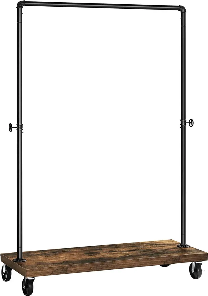 Appendiabiti Trendy 162cm Marrone Rustico - Stand Abiti Industrial