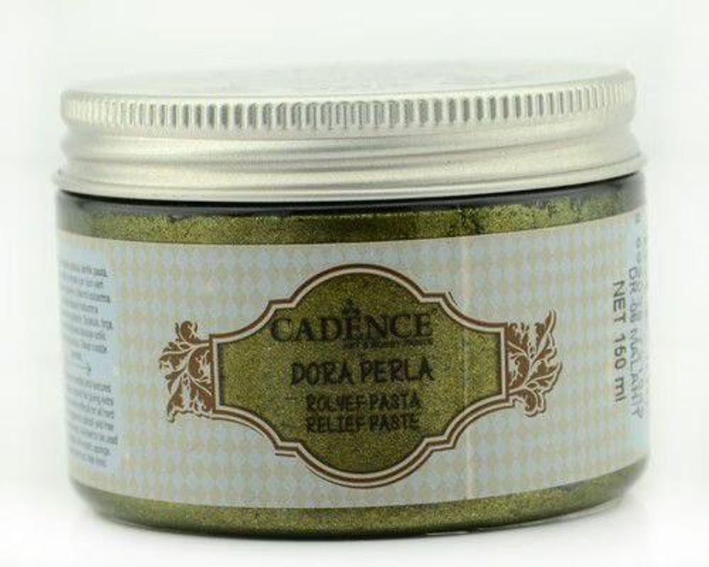 Cadence Metallic Relief Paste 150ml - Kreative Bastelfarbe für Hobby