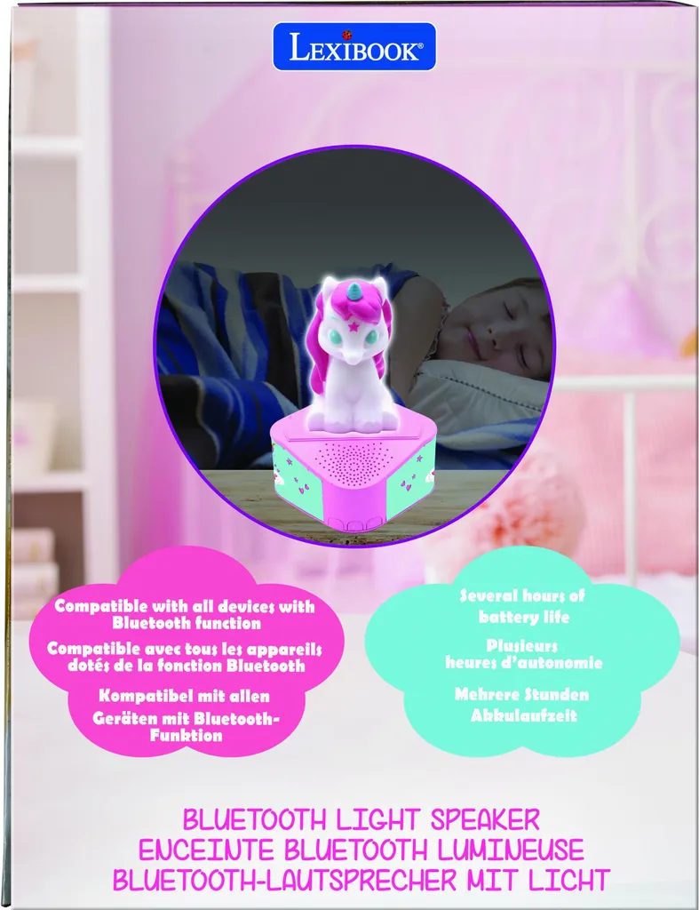 Enceinte Bluetooth Enfant Licorne Lexibook : Cadeau Anniversaire Idéal - 7