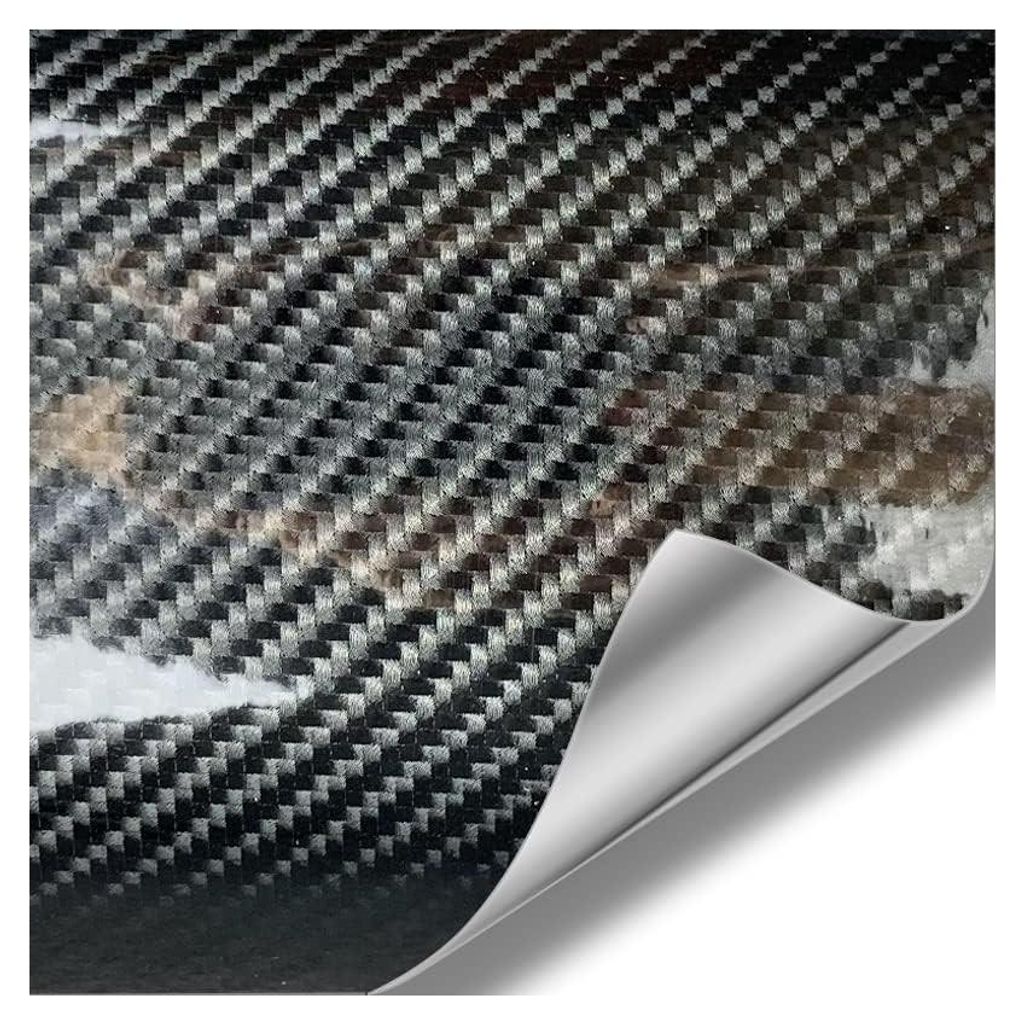 9D dekorative Auto-Wrap-Folie 1,52 x 18 m schwarzer Carbon (BLACK CARBON)