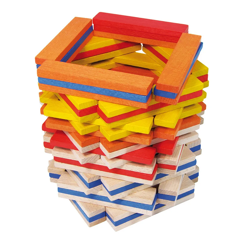 Construire et Inventer avec Batibloc Colour 100 Vilac - Jeu Educatif
