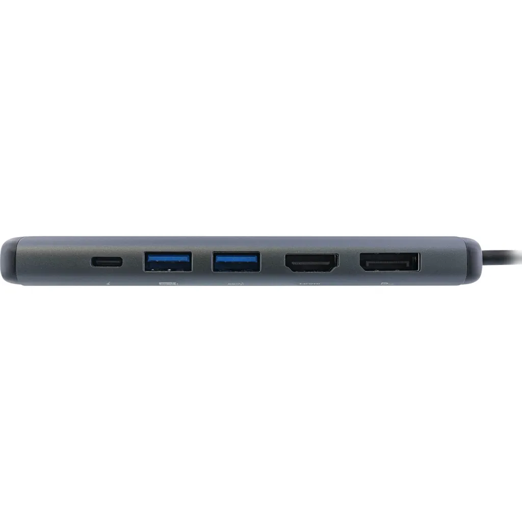 Multihub USB-C 8-en-1 InLine 33278B avec HDMI DP et MST 100W