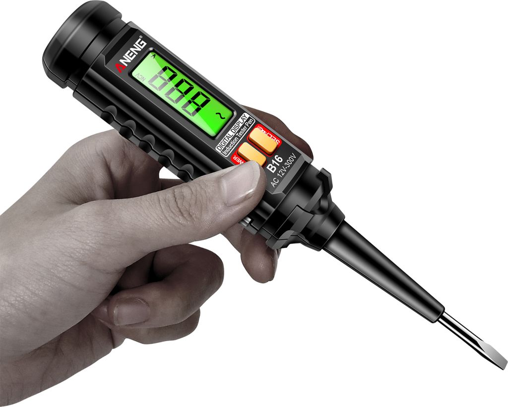 Cyfrowy tester napięcia 12 V-300 V, tester bezdotykowy, Zdjęcie produktu 7