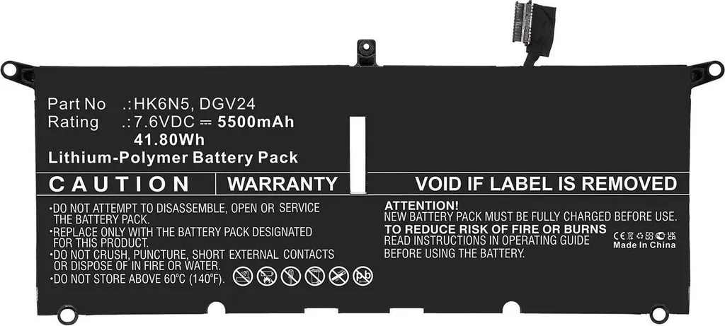 Batteria CoreParts per Dell: Libera la Tua Creatività Ovunque!