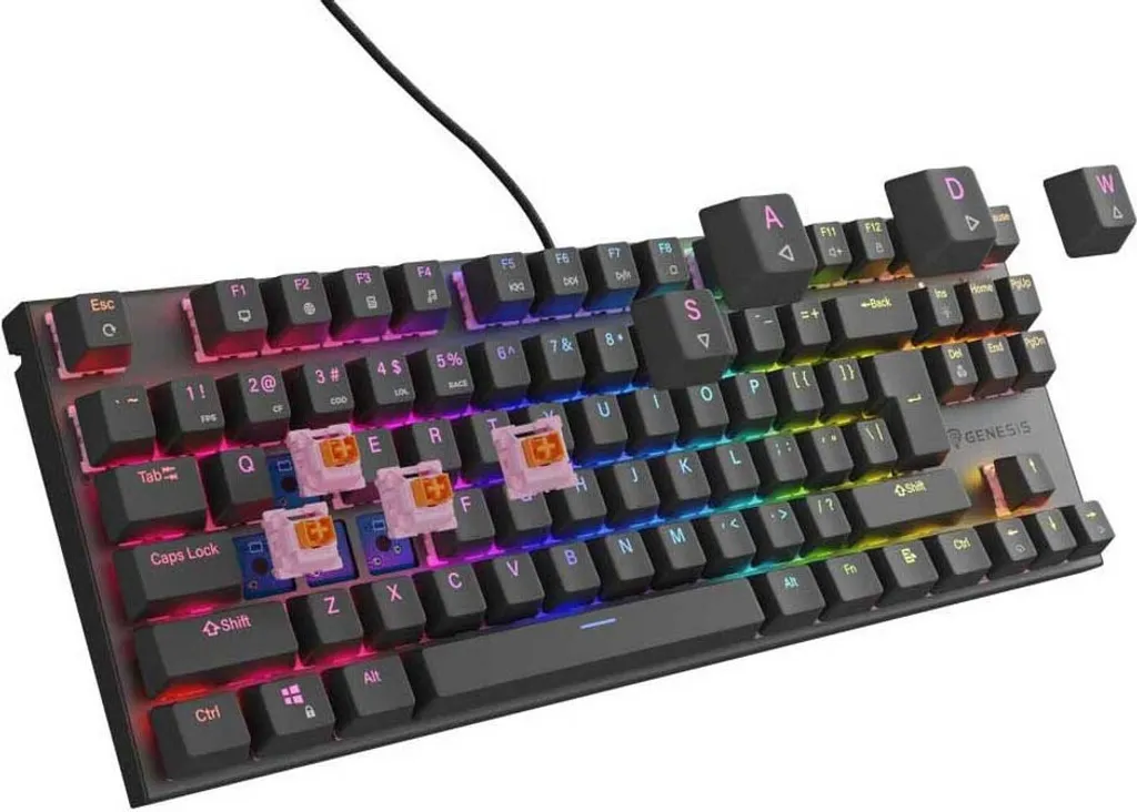 Clavier PC Gamer Genesis NKG-2155 Noir avec Disposition Espagnole ES - 6