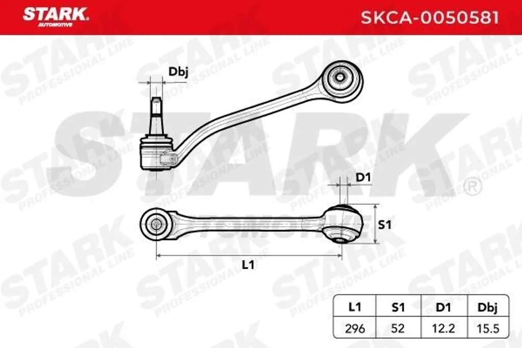 Triangle de suspension inférieur pour BMW X3 E83 - Qualité Premium