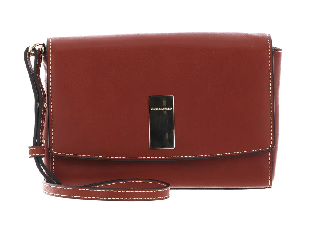 Petit sac trotteur en cuir marron Dafne Piquadro pour femme élégante