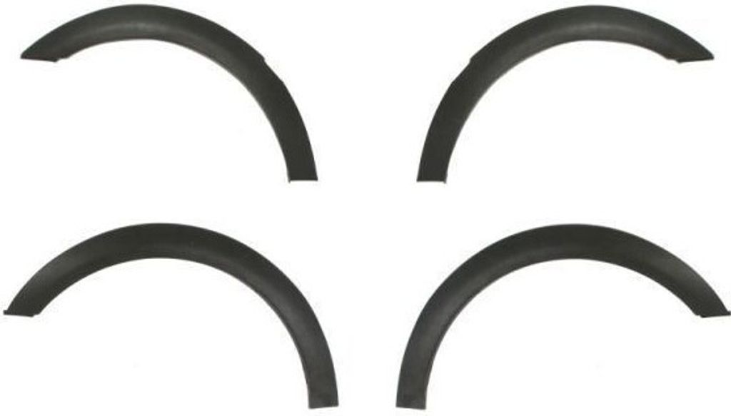 BLIC Kotflügelverbreiterung-Satz 5703-08-9522370P Vorne Links Vorne Rechts Hinten Links Hinten Rechts für VW GOLF III (1H1)