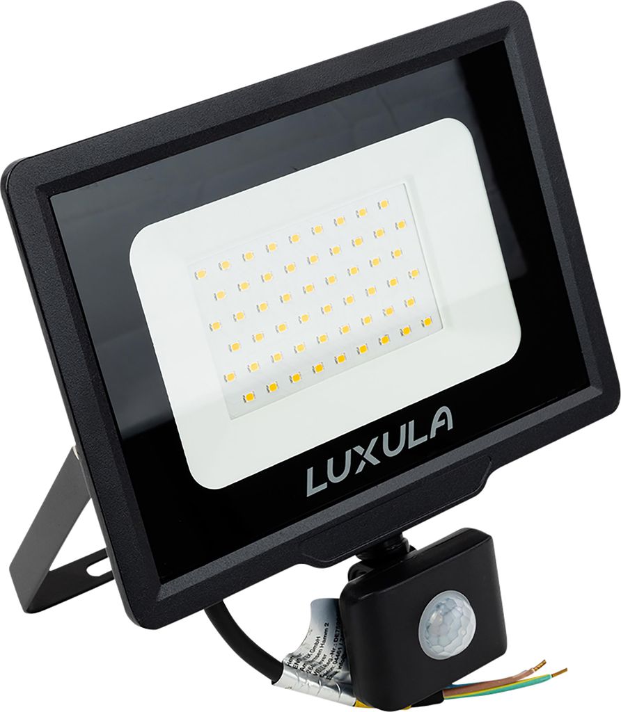 Luxula Luxula Flutlicht LED - Schwarz - Aluminium - 217x230x45mm