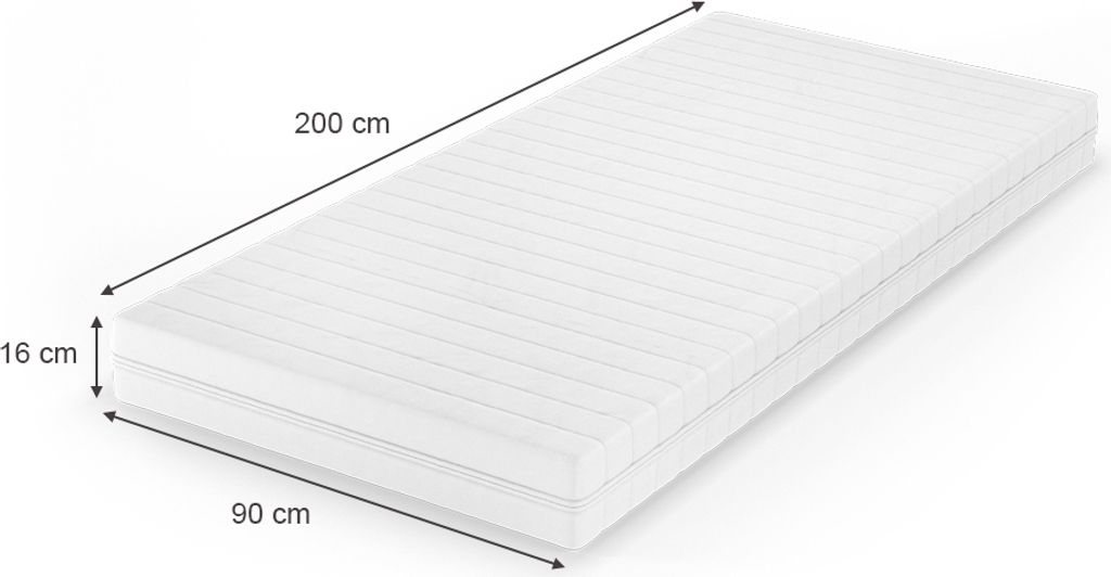 Calma Comfort Plus Premium Kaltschaum 7 Zonen Schaum Produktbild 3