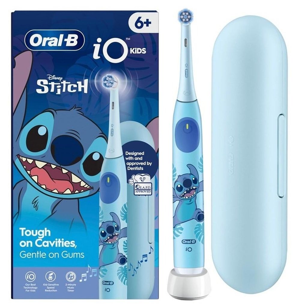Elektrická zubná kefka ORAL B IO 6+ STITCH MODRÁ Obrázok produktu 