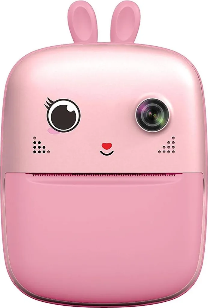 Mini stampante termica per bambini con macchina fotografica e videocamera - Rosa