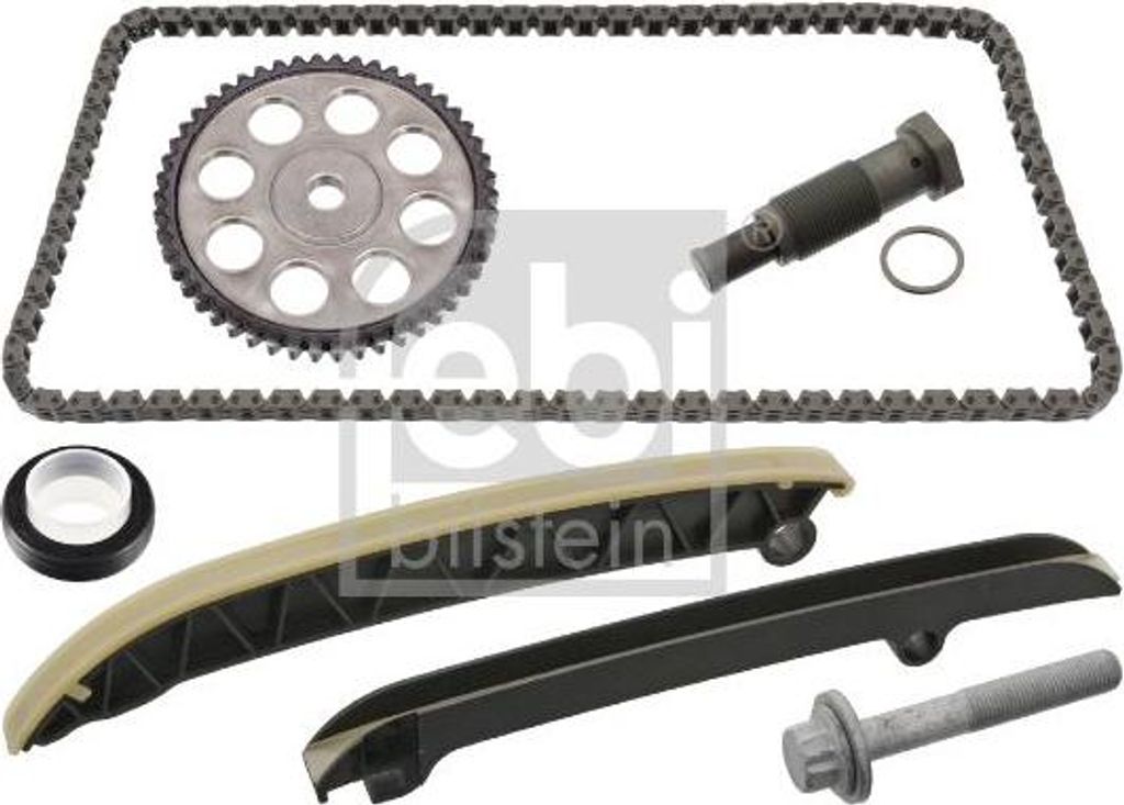 FEBI BILSTEIN 104259 Steuerkettensatz OE 03F109158K kompatibel mit A1 8X, A3 8P, Altea, Altea XL, Ibiza, Leon, Fabia, Octavia, Roomster, Yeti, Beet...