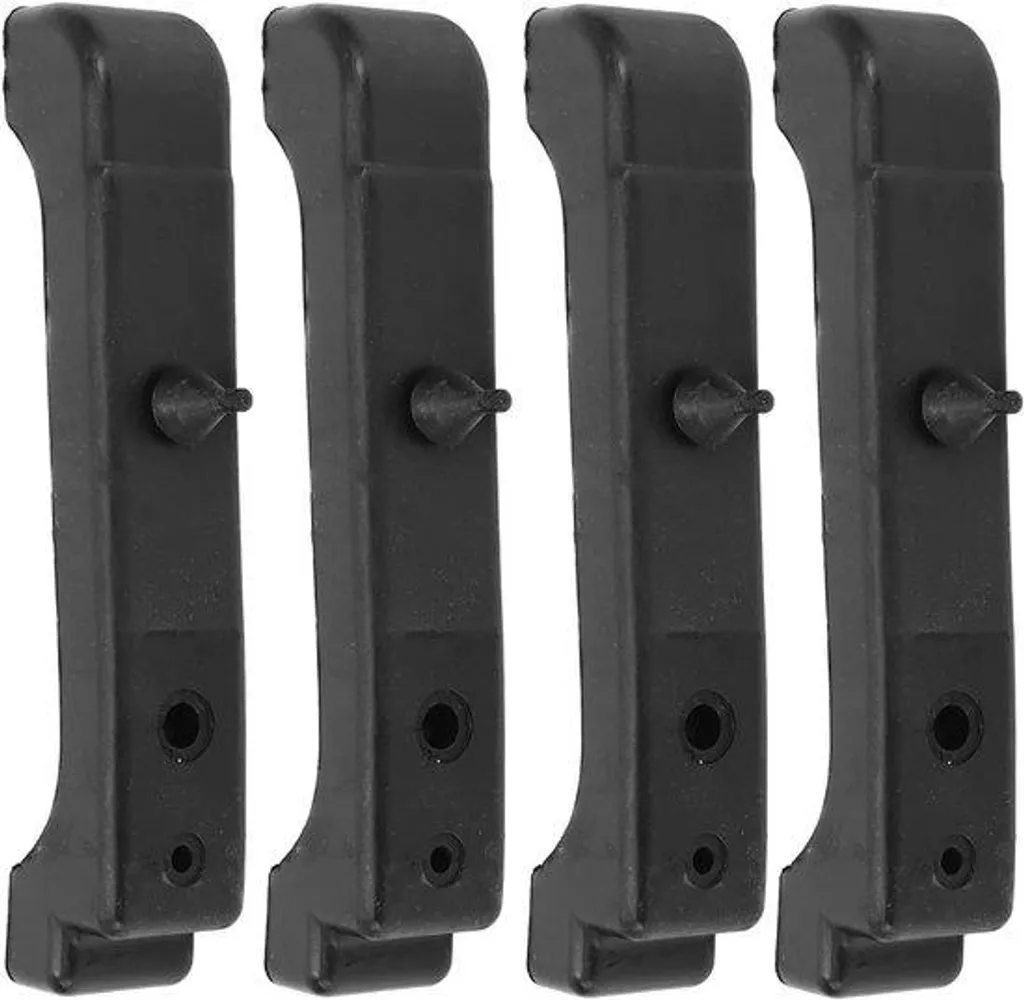 Kit amortisseur caoutchouc pour stabiliser un radiateur de chauffage