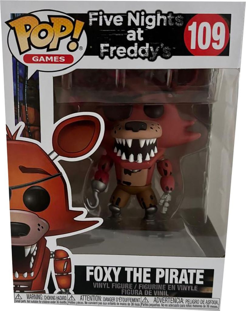 Five Nights at Freddy's - Foxy The Pirate 109 - Funko Pop! Produktbild 