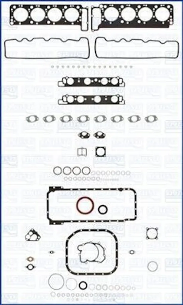 Kit joints moteur AJUSA pour rénovation Mercedes Classe S Coupé C126 S