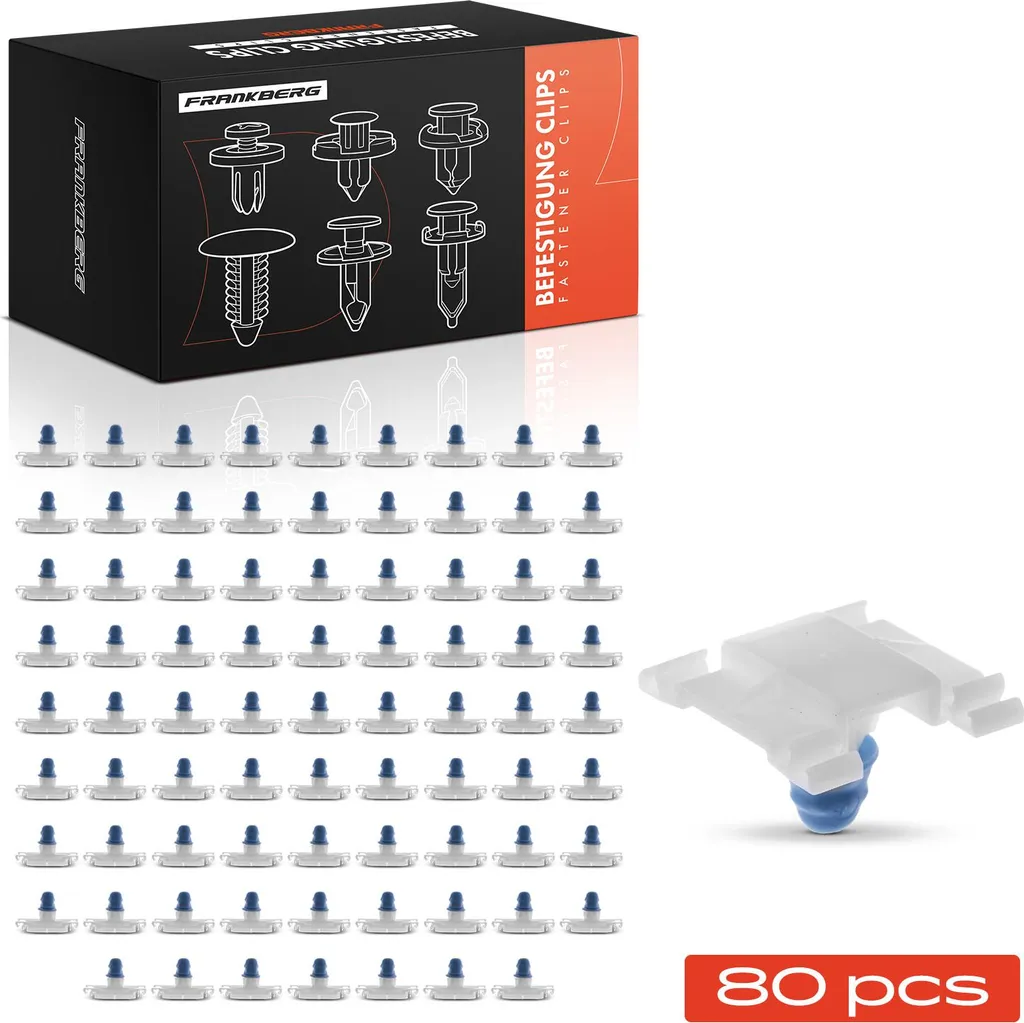 Fixez vos Moulures de VW Golf 3 et Vento avec ce Kit de 80 Clips Pro