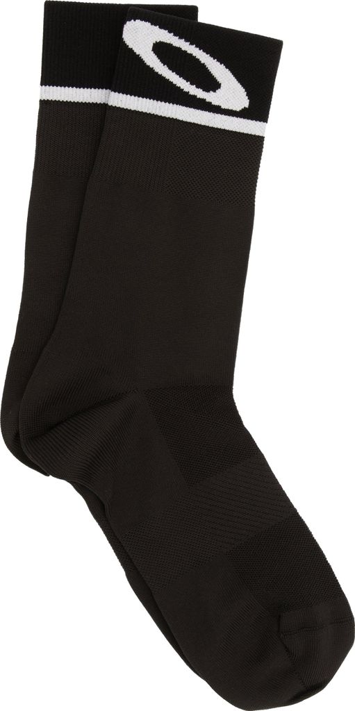 Oakley Cadence Socken Schwarz Größe S, feuchtigkeitsregulierend und rutschhemmend