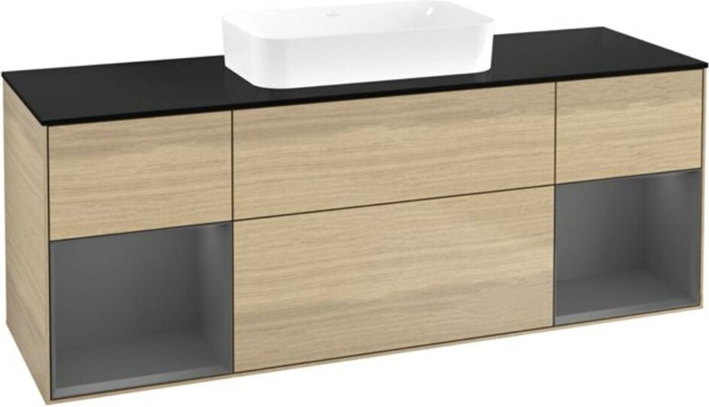 Villeroy & Boch F742GKPC Waschbeckenunterschrank Finion F74 Produktbild 
