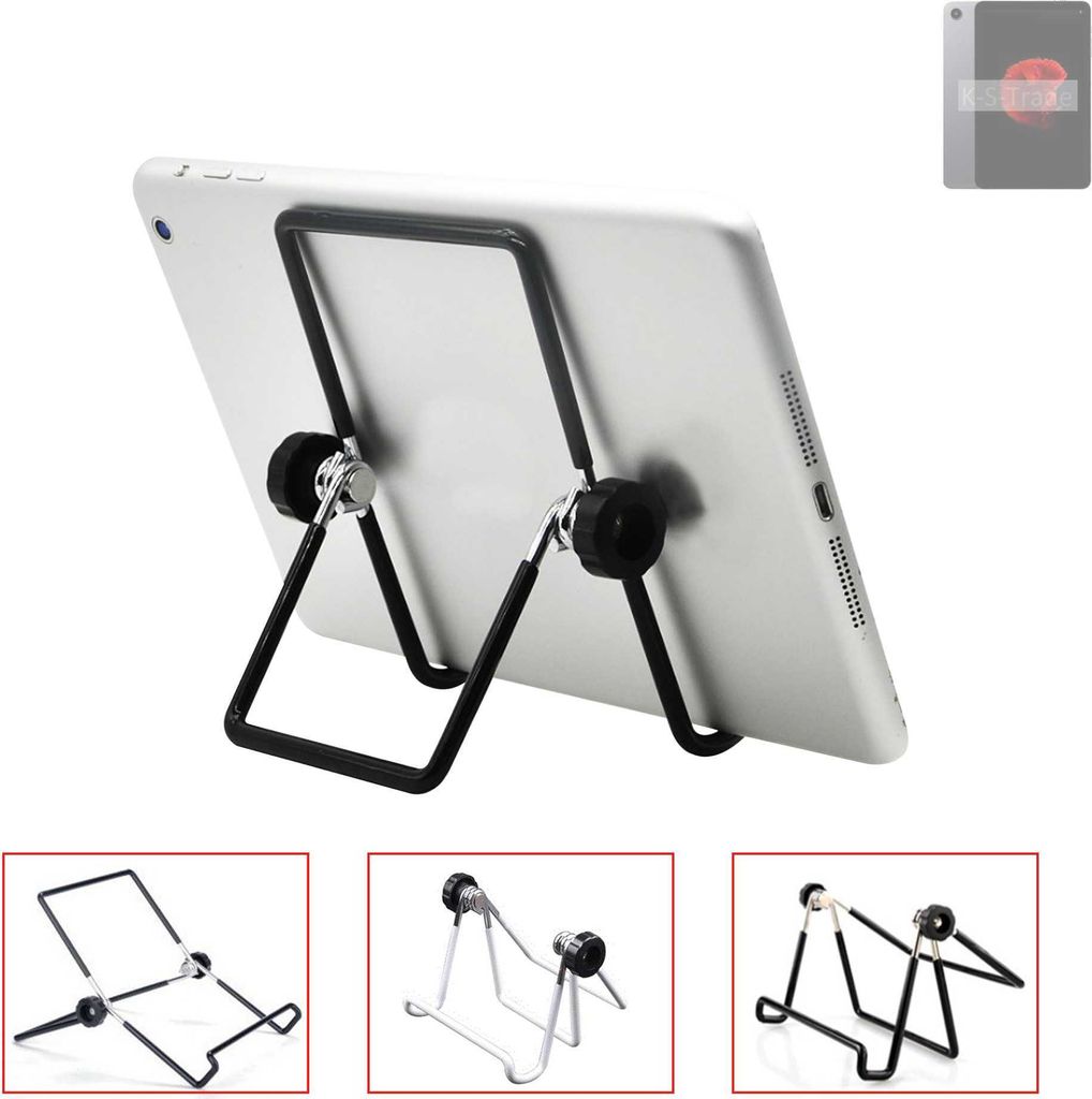 K-S-Trade Tablet-Ständer Tablet-Halterung Tablet-Aufsteller kompatibel mit Alldocube iPlay 50 2023 faltbarer Tischständer Tablet Halterung