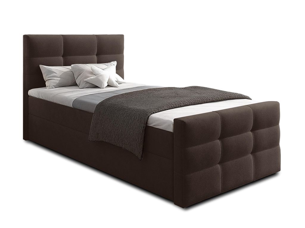 AX LIVING Bett mit Bettkasten 90x200 cm Argentaro Produktbild 