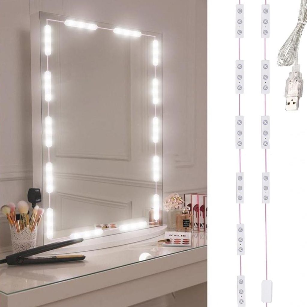 Verk 27515 LED zrkadlový pás USB, stmievateľný, 10 LED diód Obrázok produktu 