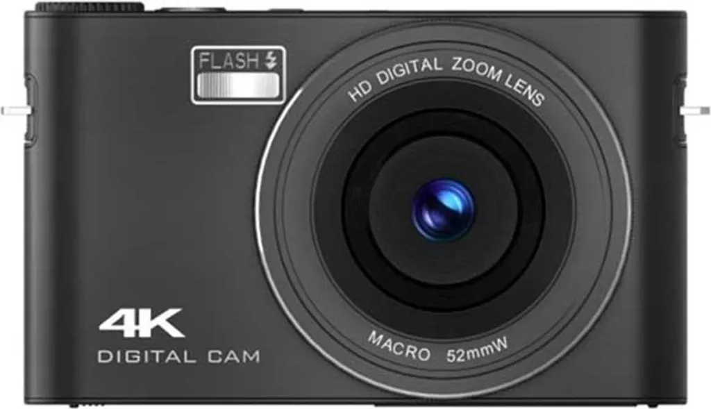 Caméra Numérique 4K Écran Tactile Appareil Simple pour Débutant