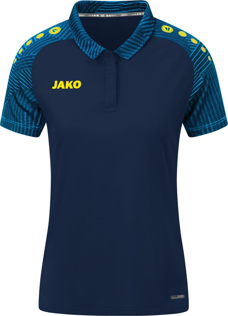 JAKO Damen Polo Performance, Farbe:marine/JAKO blau, Größe:42