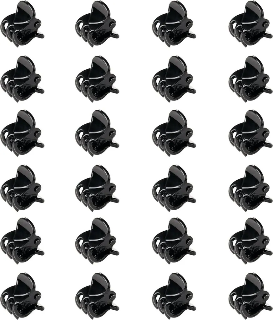 Set 24 Mollettine Capelli Bambina e Donna - Mini Pinze Forti