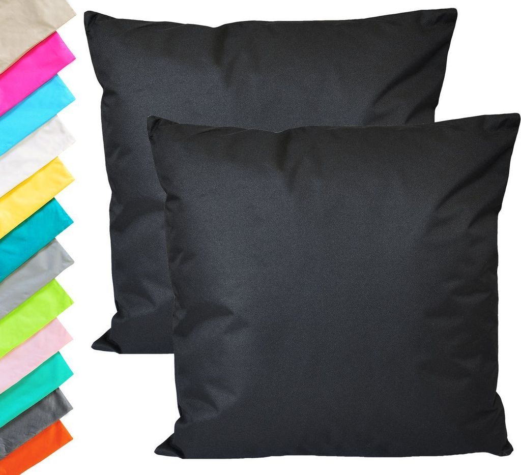 2x Outdoor Lounge Kissen 45x45cm Dekokissen Set Inkl. Produktbild 