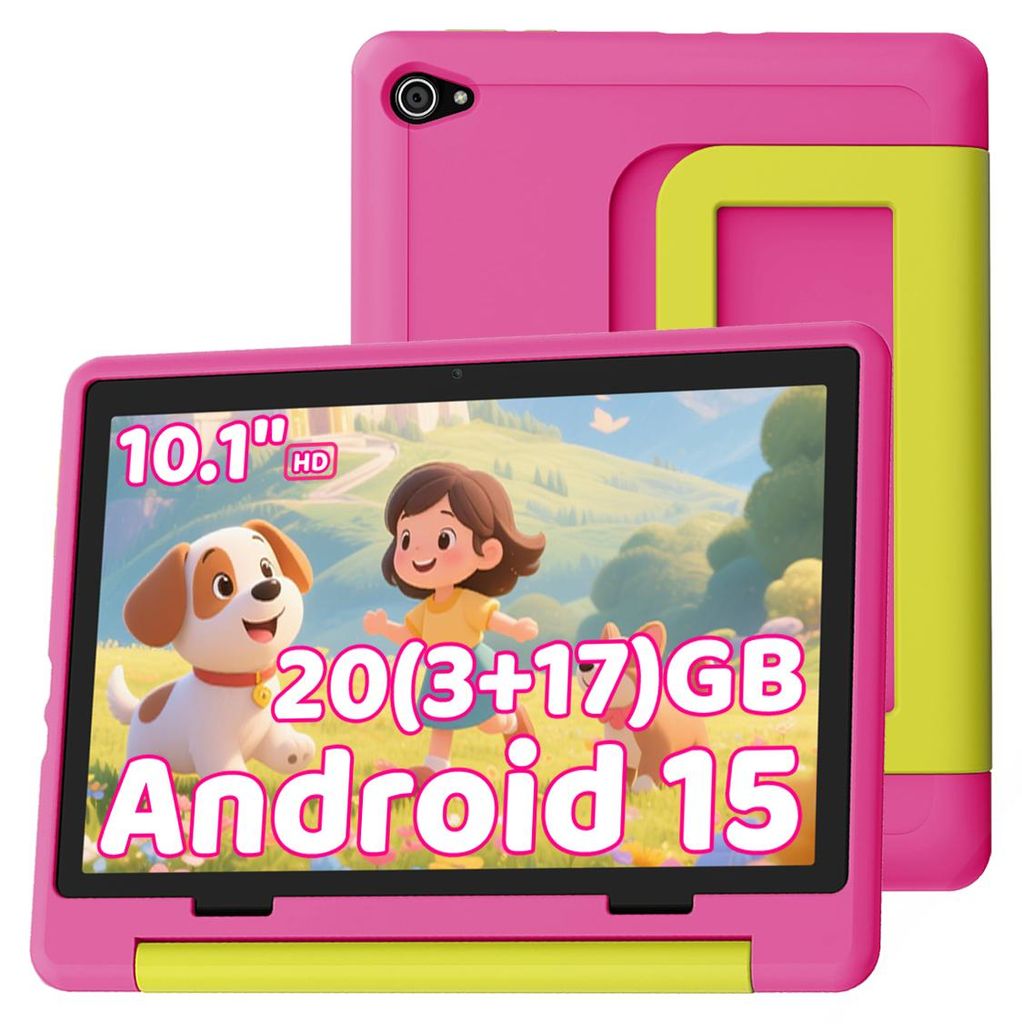 Detský tablet 10,1 palca, 20 GB + 64 GB, Android 15, HD Obrázok produktu 
