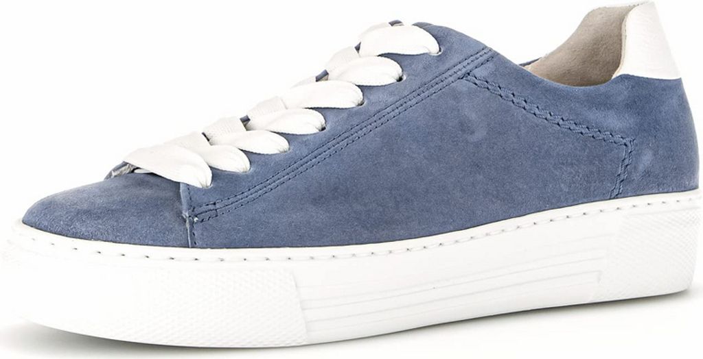 Gabor (0) Plateau Schnürschuhe - 26.460.26 Damen 31353339333839 Blau 39 EU