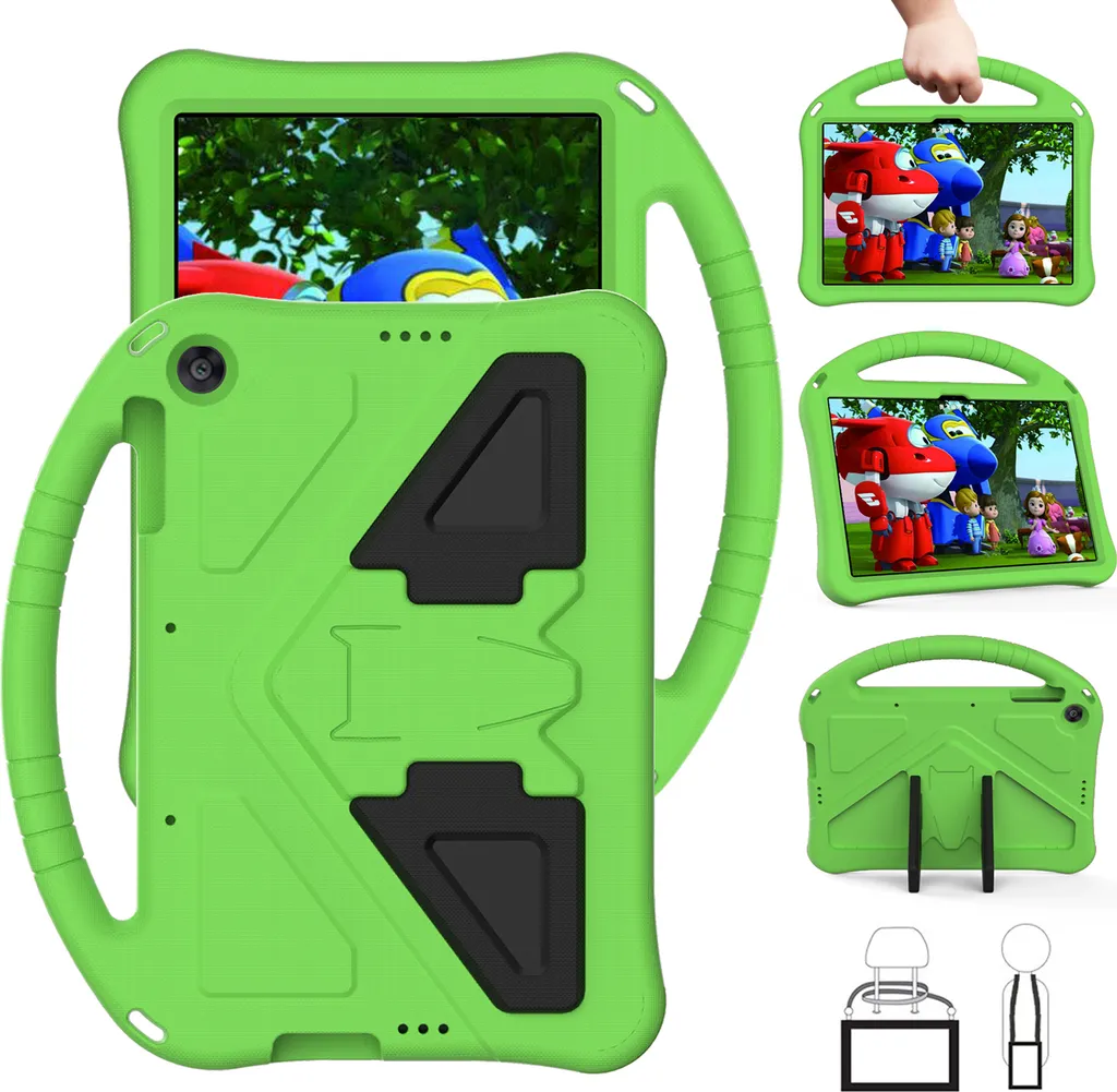 Cover Bambini per Honor Pad X8 / X8 Lite | Protezione EVA Antiurto Verde