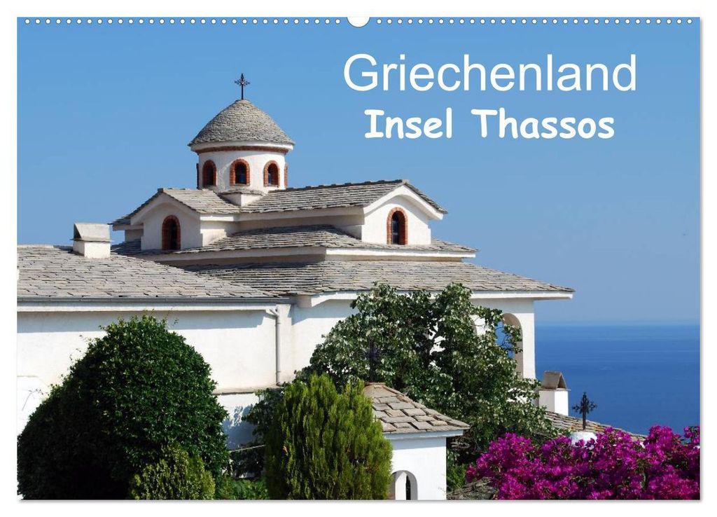 Griechenland - Insel Thassos (Wandkalender 2027 DIN A2 quer), CALVENDO Monatskalender