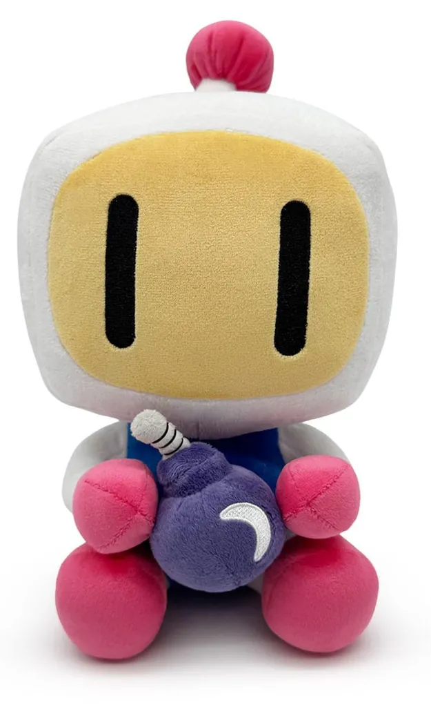 Cadeau Gaming : Peluche Bomberman 22 cm pour Décorer votre Bureau