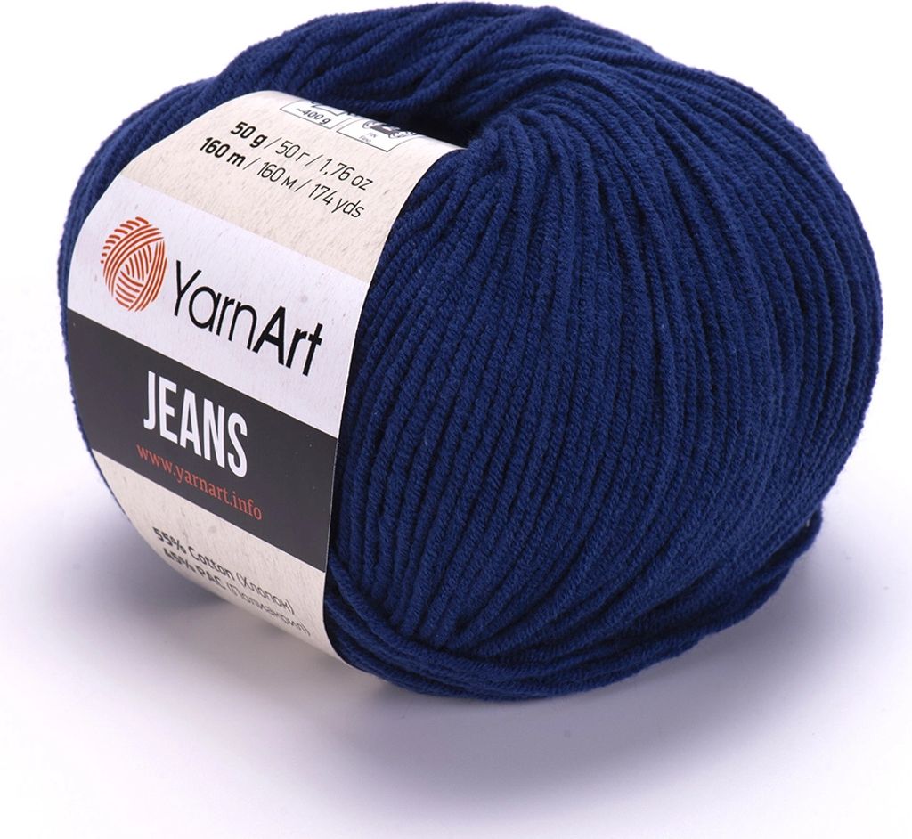 YarnArt Jeans (50g/160M) 54 marine Produktbild 