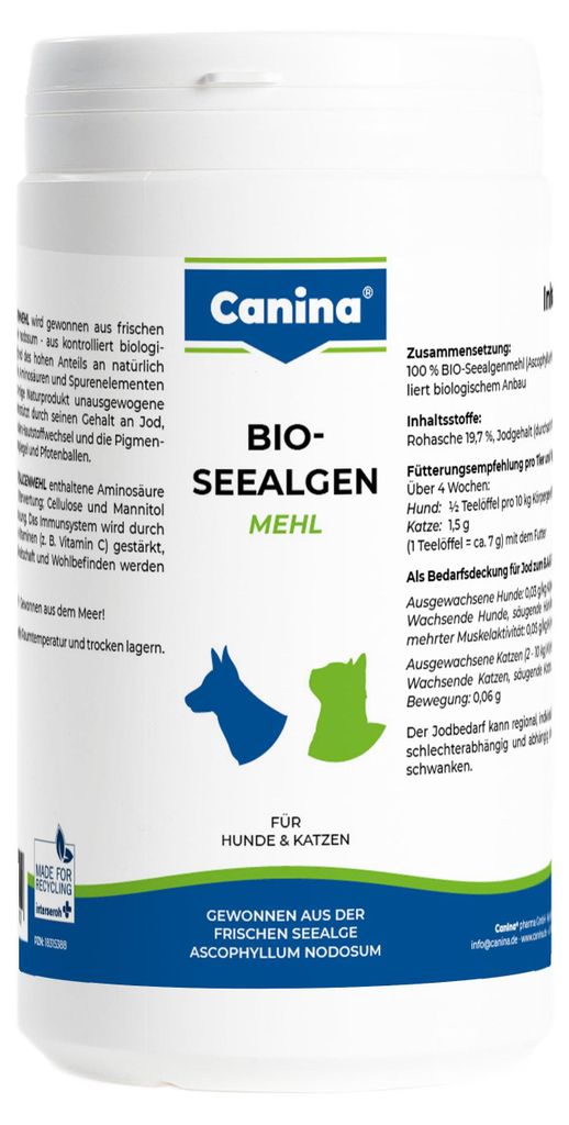 Canina Pharma Seealgenmehl - 750 g Obrázok produktu 