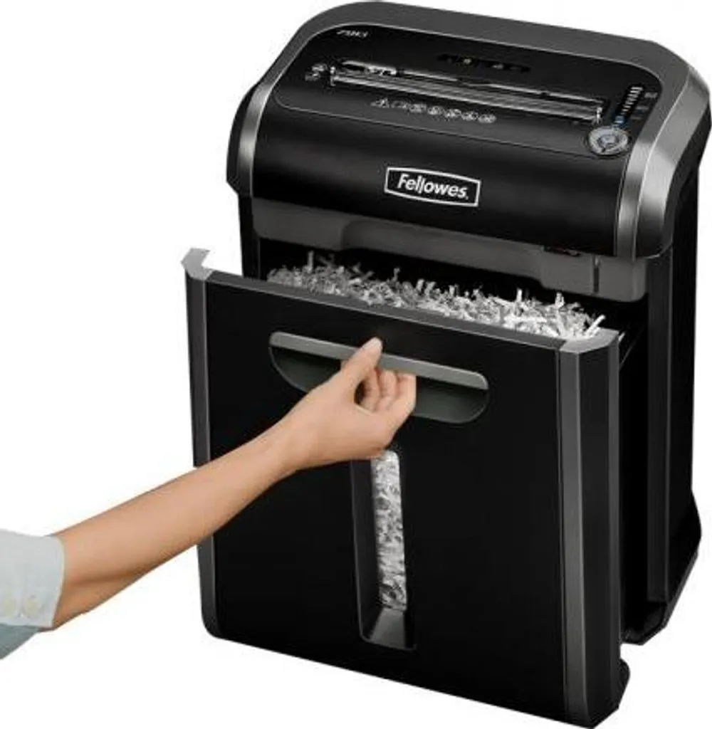Fellowes 79Ci Destructeur silencieux anti-bourrage avec coupe croisée P-4