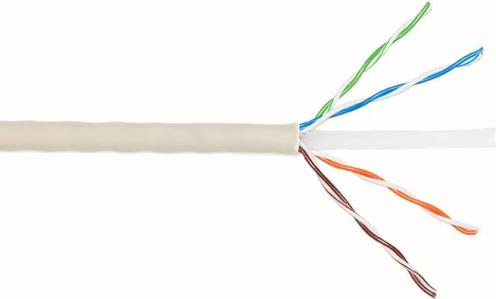 Stabilisez votre connexion avec le Câble Réseau Cat5e UTP 305m Gris
